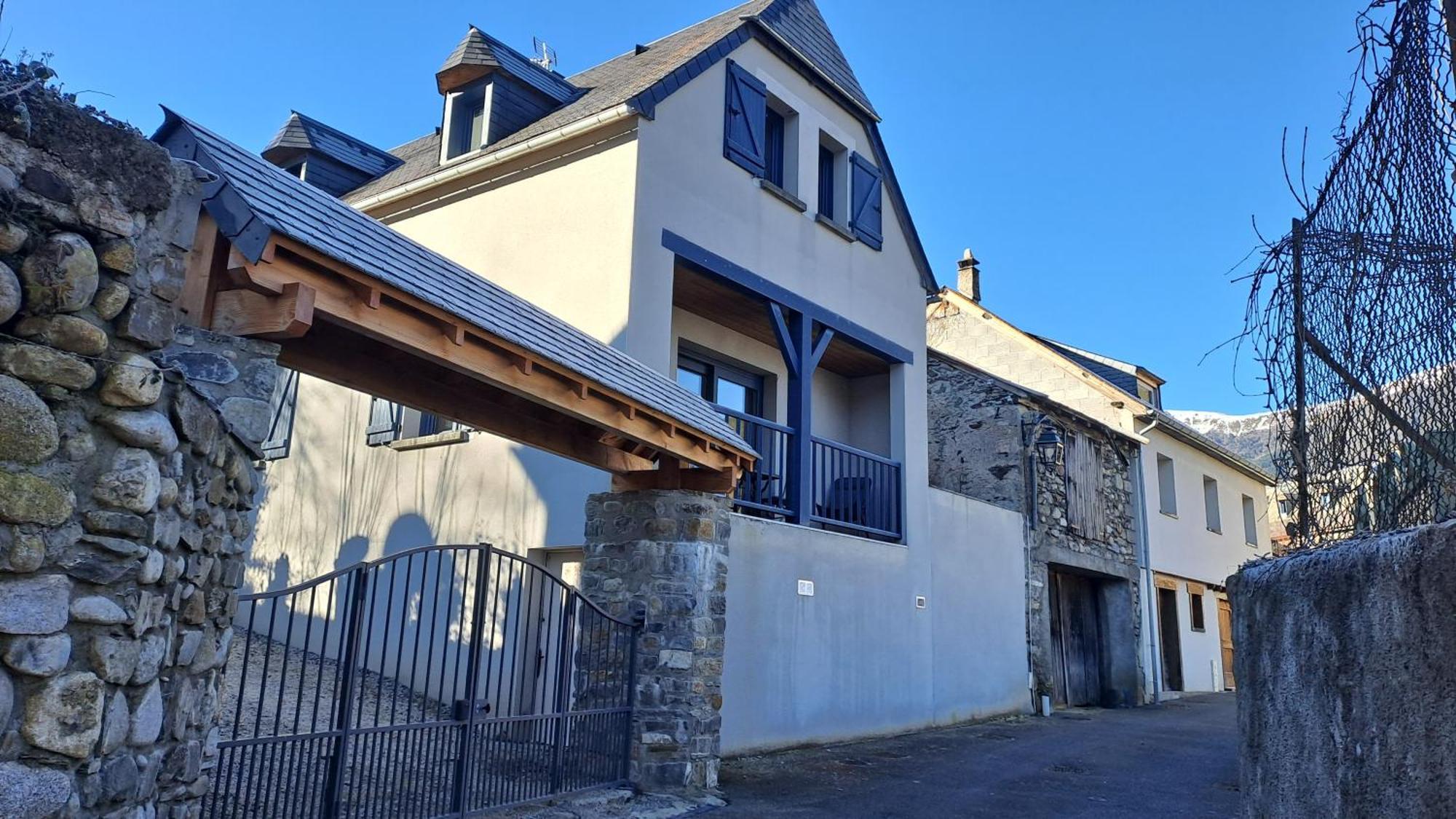 Villa Le balcon face à l'Aspin Arreau Esterno foto